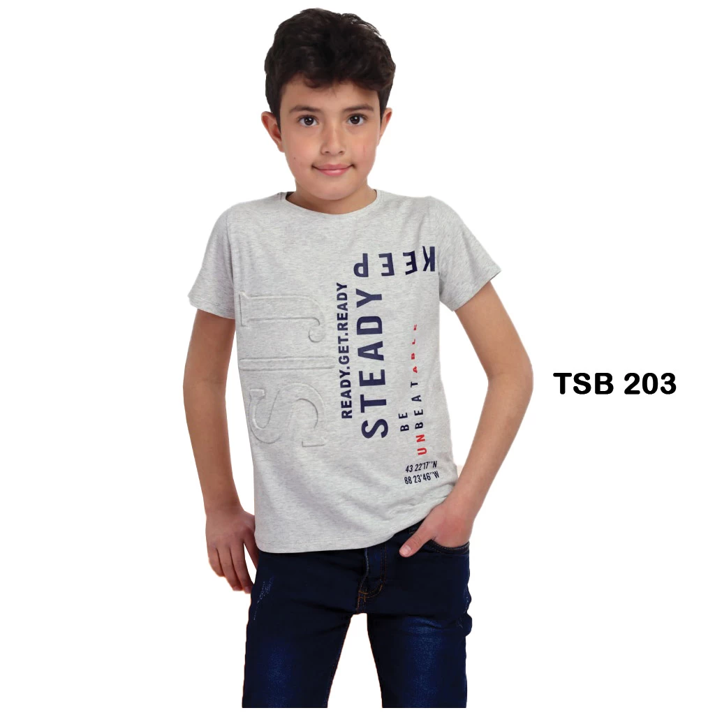 Boys T-Shirt with Prints Printed and Colors